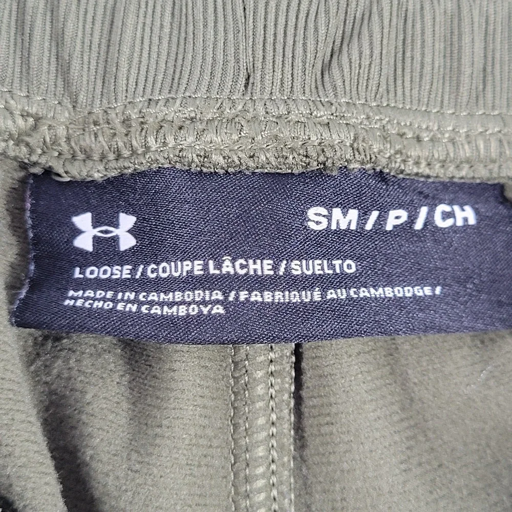 Under‎ Armour Men's Joggers Size S Khaki Green